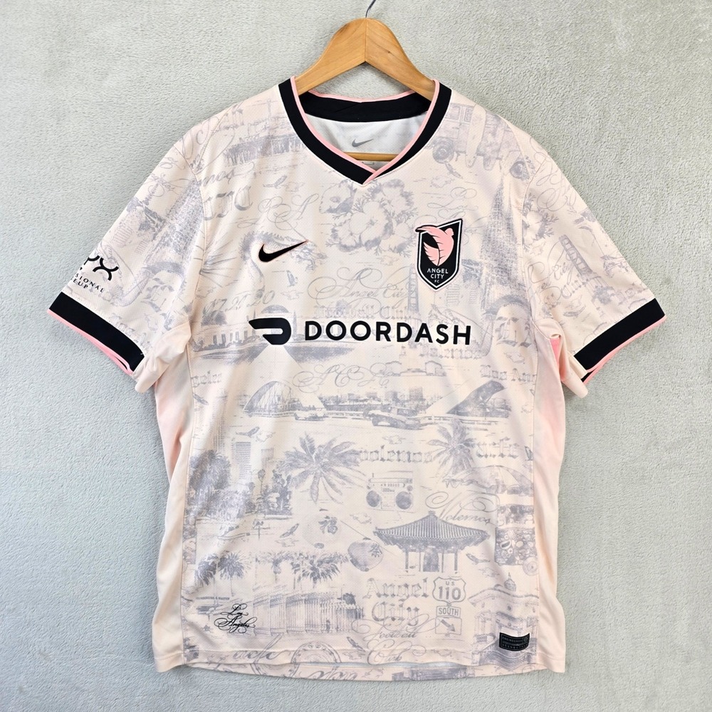 Nike Angel City FC  Stadium Edition Soccer Jersey Mens Large